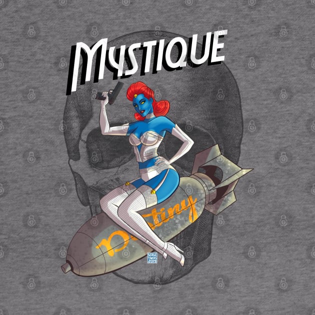 Mystique Bombshell by sergetowers80